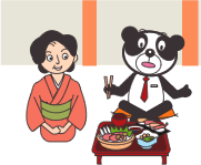 『旅人ダンパの外国人おもてなし会話レッスン』の各課は【ステップ１】から【ステップ３】までで構成