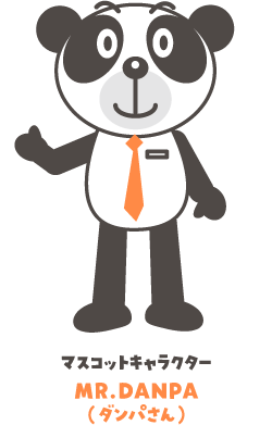Chinaxマスコットキャラクター MR.DANPA（ダンパさん）